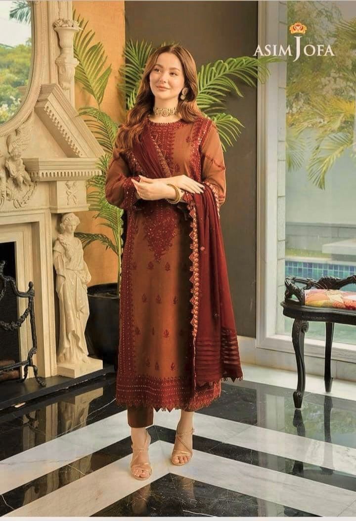 ASIM JOFA 3pc Summer Casual Collection&nbsp; Code: