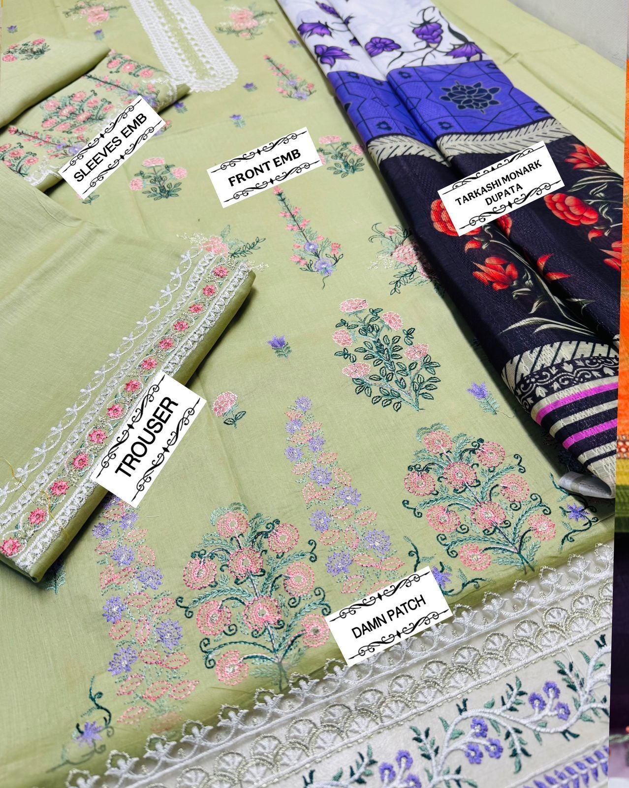 COCO BY ZARA.J 3pc Summer Casual Collection  Code:101