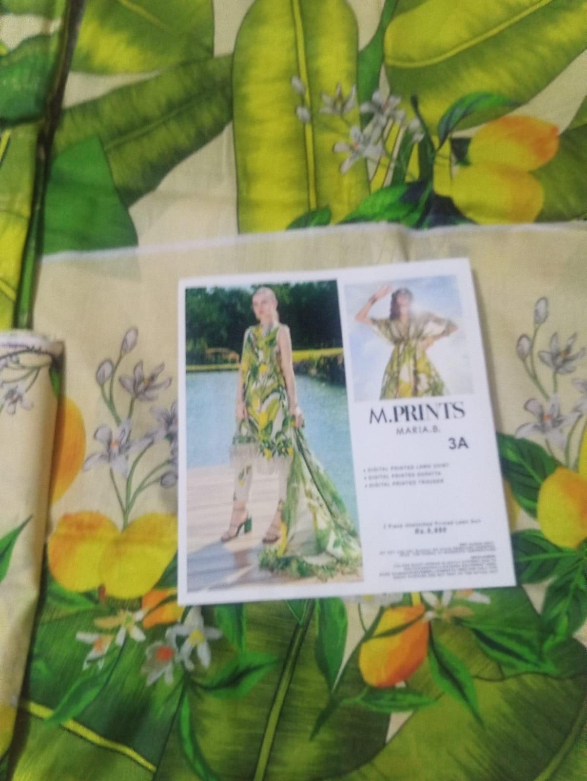 Maria B - M Prints Spring Summer - Design 3A